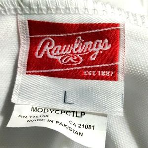 Rawlings White Baseball Uniform Pants Size. Youth Large